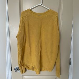 Joe fresh yellow knit sweater. Size 3x. Excellent condition.